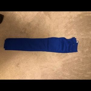 Royal blue skinny jeans